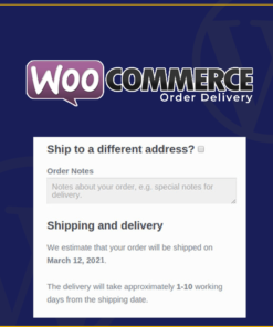 WooCommerce Order Delivery