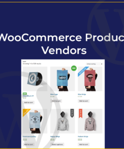 WooCommerce Product Vendors