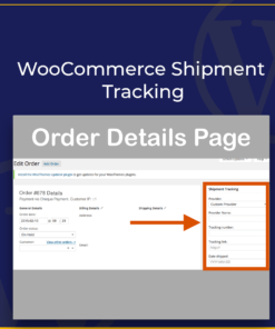 WooCommerce Shipment Tracking