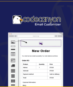 WooCommerce Email Customizer with Drag and Drop Email Builder