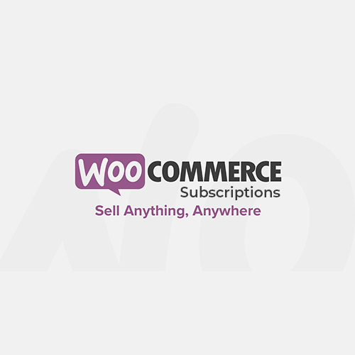 WooCommerce Subscriptions