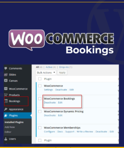 WooCommerce Bookings