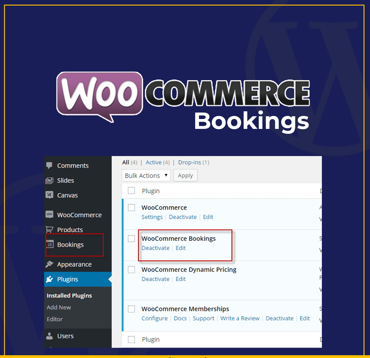 WooCommerce Bookings
